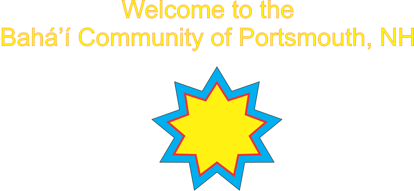 welcome banner
